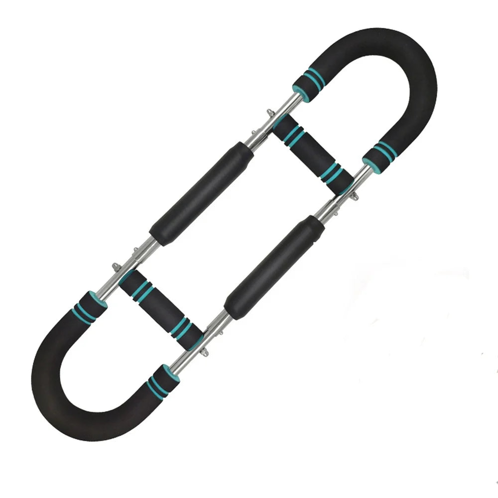 Adjustable Arm Trainer with Resistance Bands Detachable Chest Expander for Upper Body Strength Training Home Gym Equipment