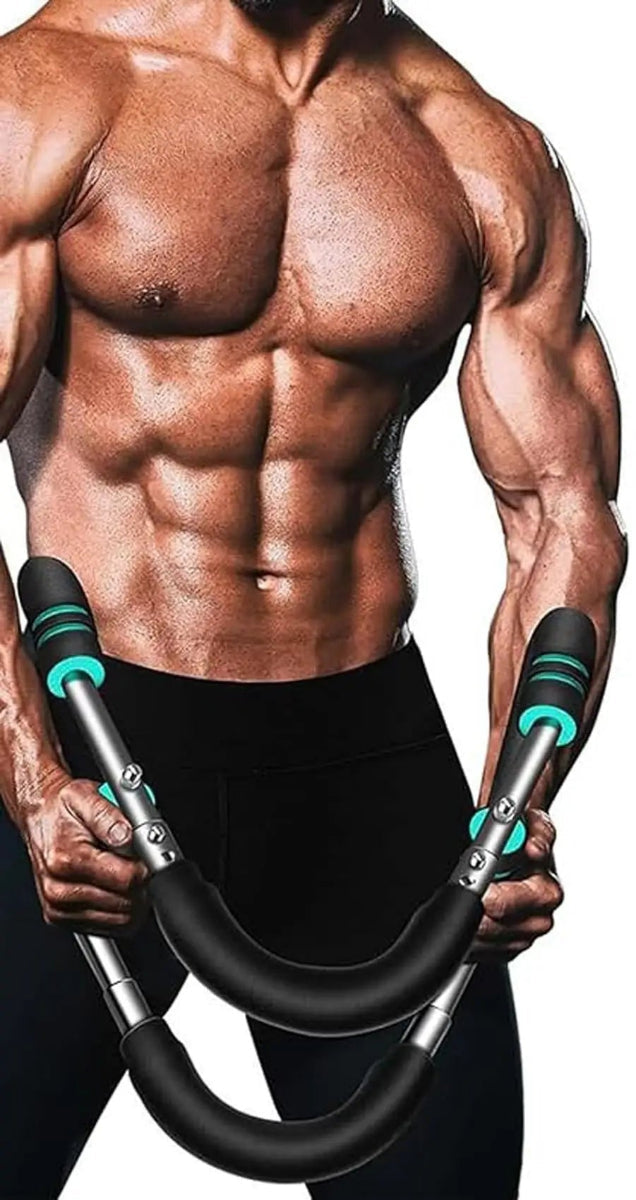 Adjustable Arm Trainer with Resistance Bands Detachable Chest Expander for Upper Body Strength Training Home Gym Equipment