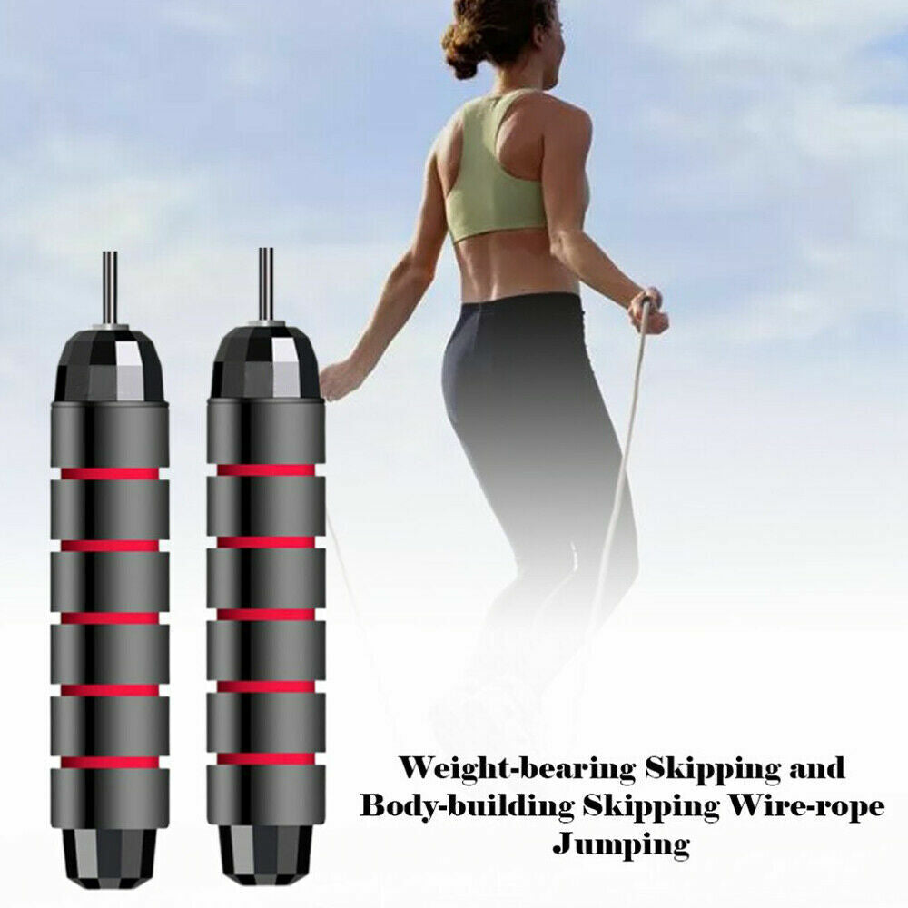 10 Ft Jump Rope Aerobic Exercise Workout Speed Skipping Crossfit Gym Boxing Mens