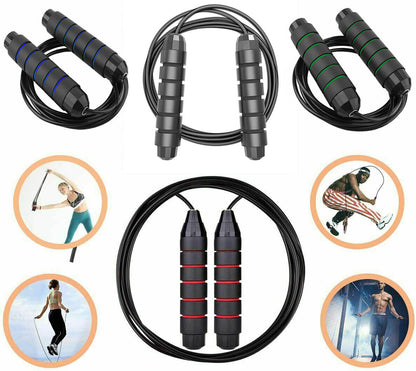 10 Ft Jump Rope Aerobic Exercise Workout Speed Skipping Crossfit Gym Boxing Mens