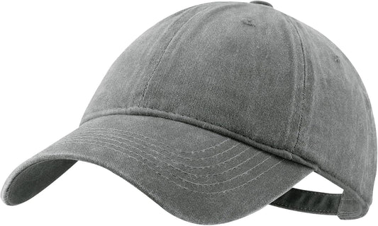 Vintage Washed Baseball Cap Distressed Baseball Hat Unisex Adjustable Dad Hats for Women Men