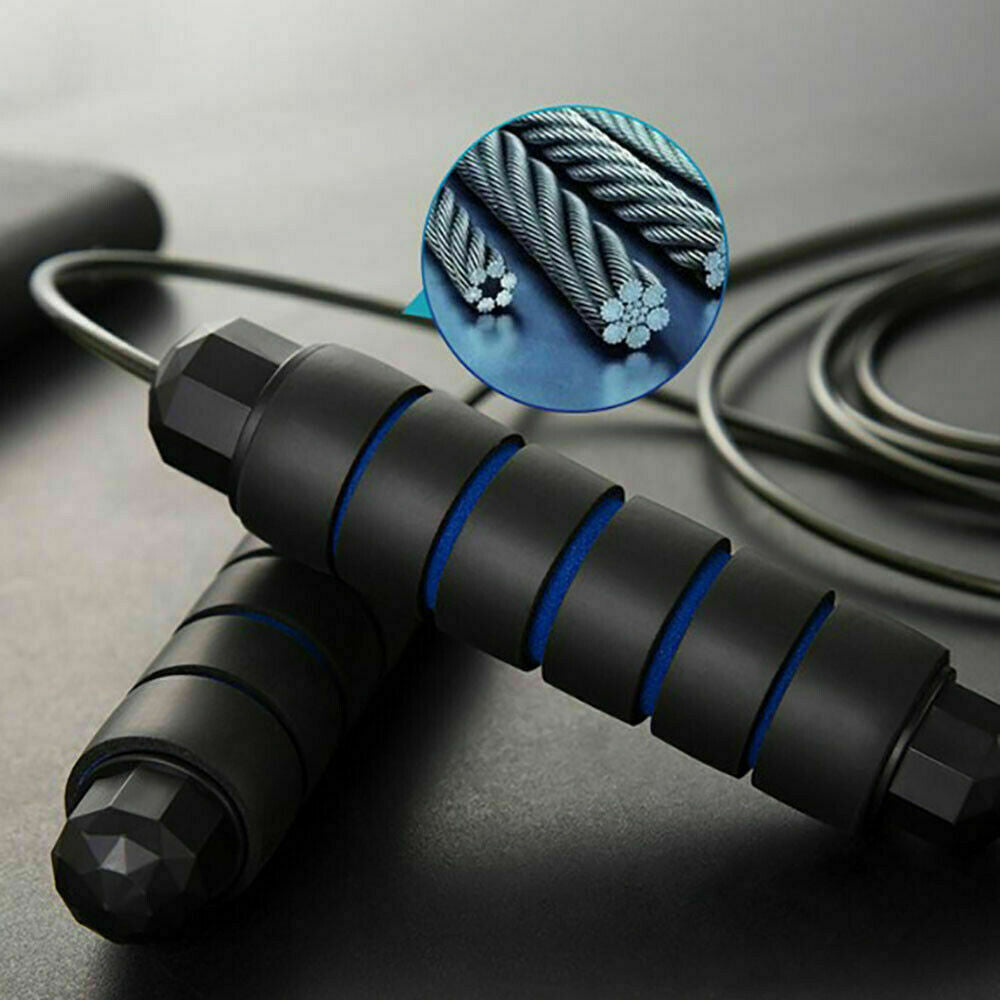 10 Ft Jump Rope Aerobic Exercise Workout Speed Skipping Crossfit Gym Boxing Mens