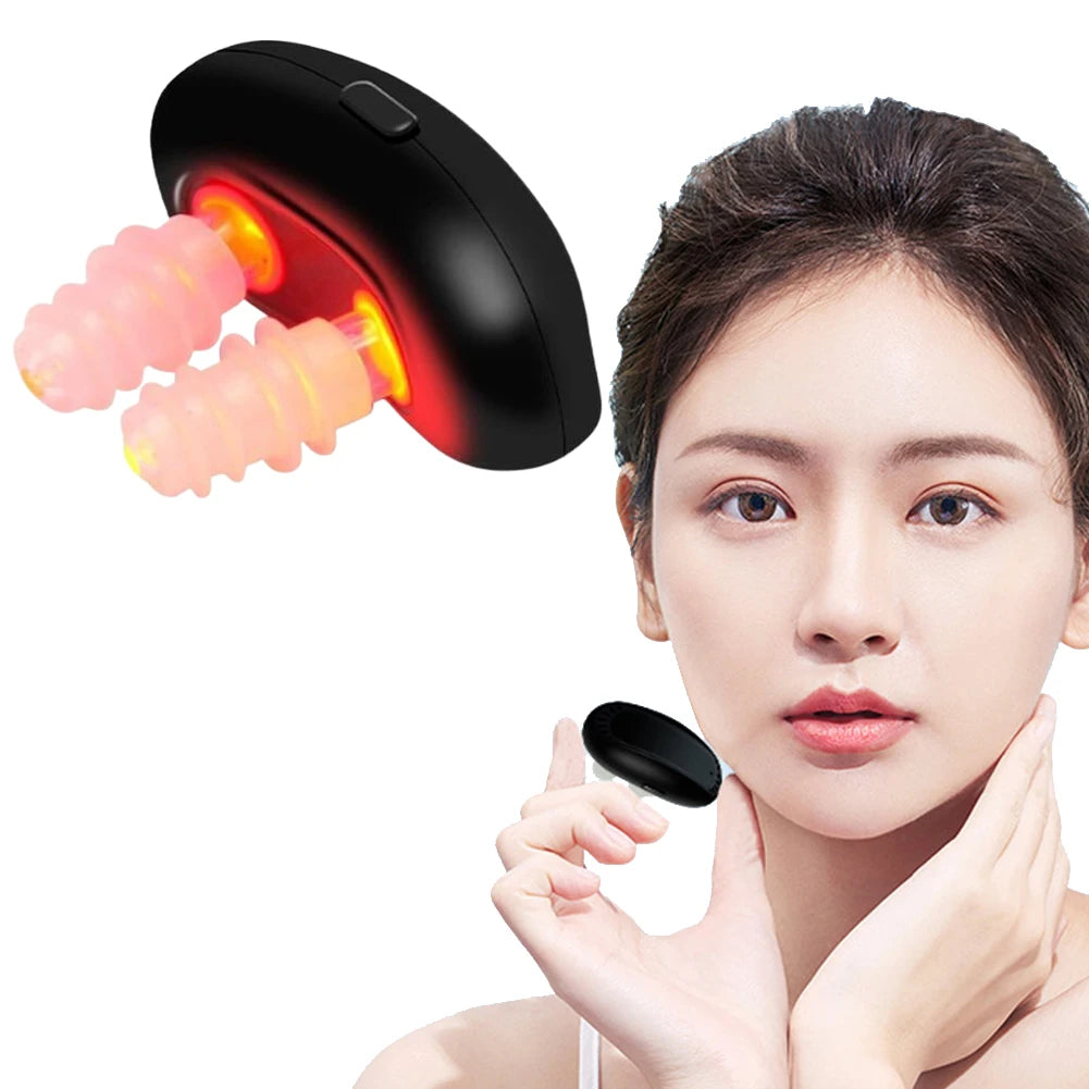 Cordless Red Light Nasal Therapy Device Rhinitis Relief Tool Nose Care Therapy Machine for Improving Nasal Ventilation